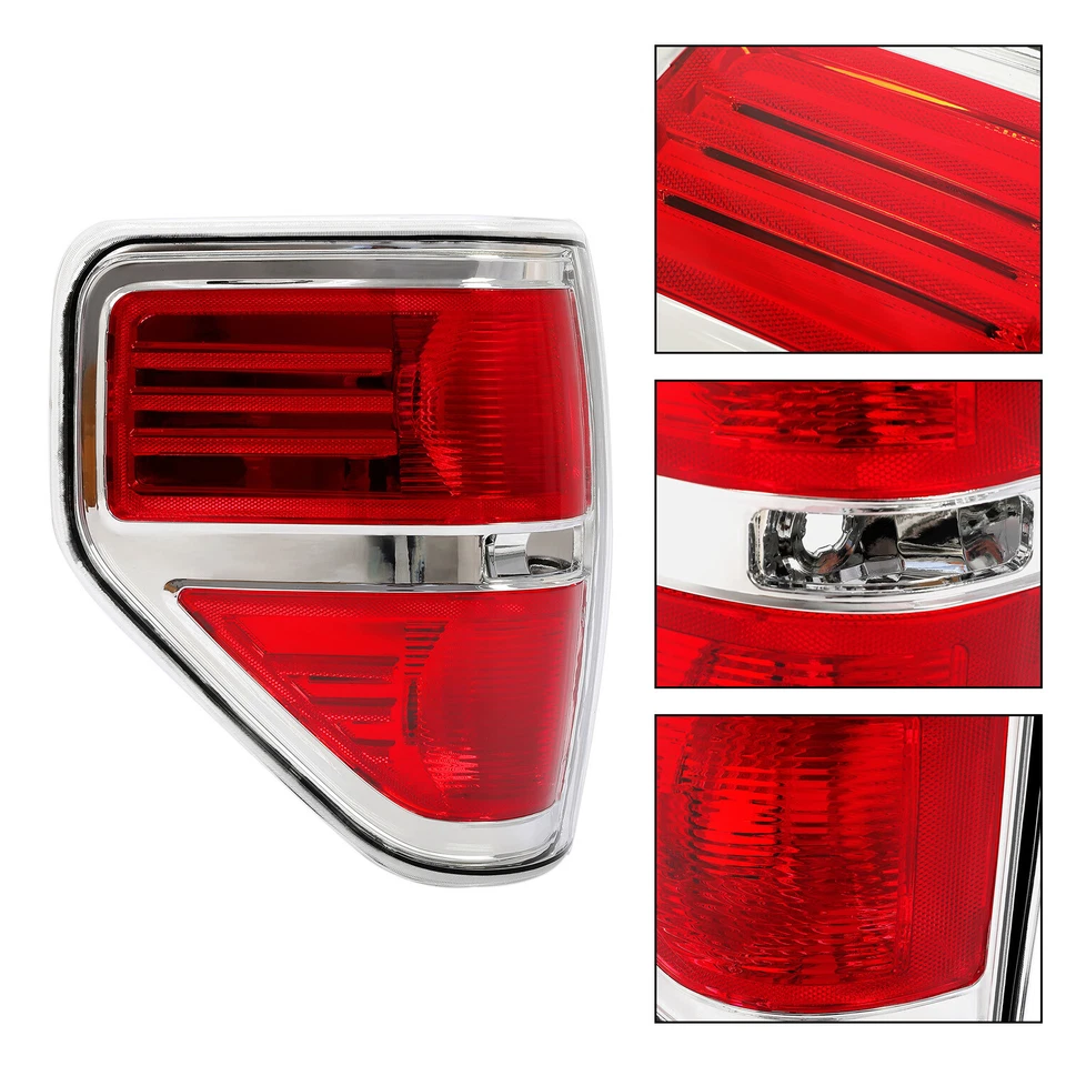 For Ford F150 F-150 Pickup 2009-2014 Left Driver Side Tail Light Brake Lamp - Image 4 of 4