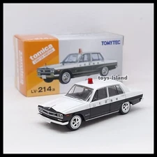 Tomica Limited Vintage LV-214a NISSAN SKYLINE 2000 GT POLICE CAR 1/64 Tomytec