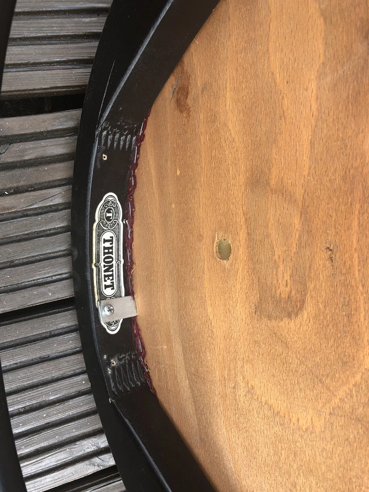 THONET Modell 209 Wiener Kaffeehausstuhl Bugholz Klassiker Stuhl schwarz - Bild 3 von 4