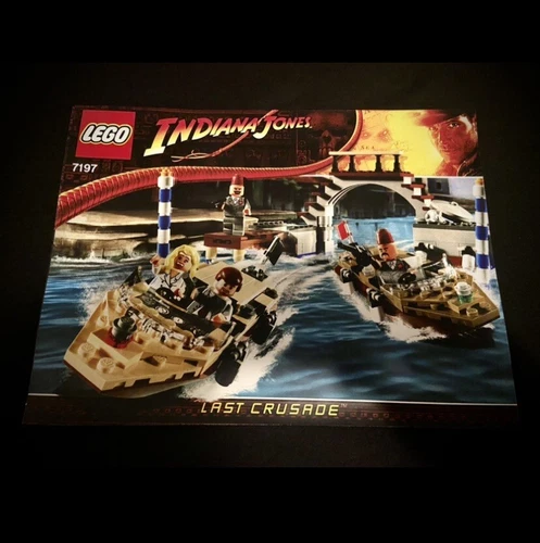 LEGO™ Indiana Jones PLAYSET POSTER   The Last Crusade  CLUB EXCLUSIVE
