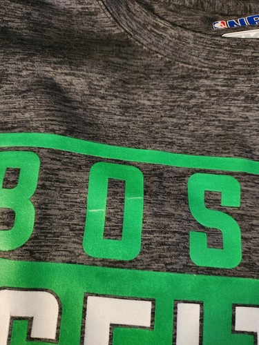 NBA Boston Celtics T-shirt By TX3 Cool. Gray Size XL (Some Wear On Graphic) - Picture 7 of 8