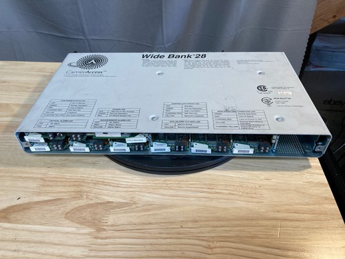 CAC WIDE BANK 28 DS3 MULTIPLEXER Carrier Access No Face Plate