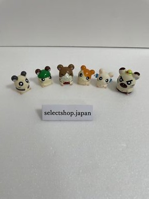 Hamtaro Fingerpuppen Ribbon-chan Kaburu-kun Taisho-kun Maidokun Lot 6