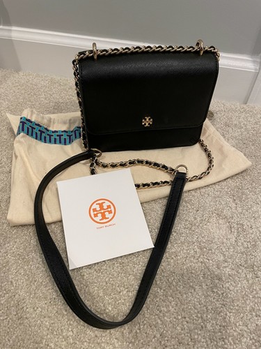 Tory Burch Mini Robinson Cabrio Leder Schultertasche Geldbörse - Brandneu!  - Bild 1 von 10