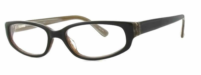 Calabria Vivid 725 Designer Blue Light Block Glasses in Black Brown Cateye 50mm