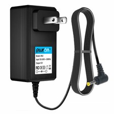 PwrON 12V 4mmX1.7mm AC/DC Charger Adapter Cord For Insignia Portable DVD Player