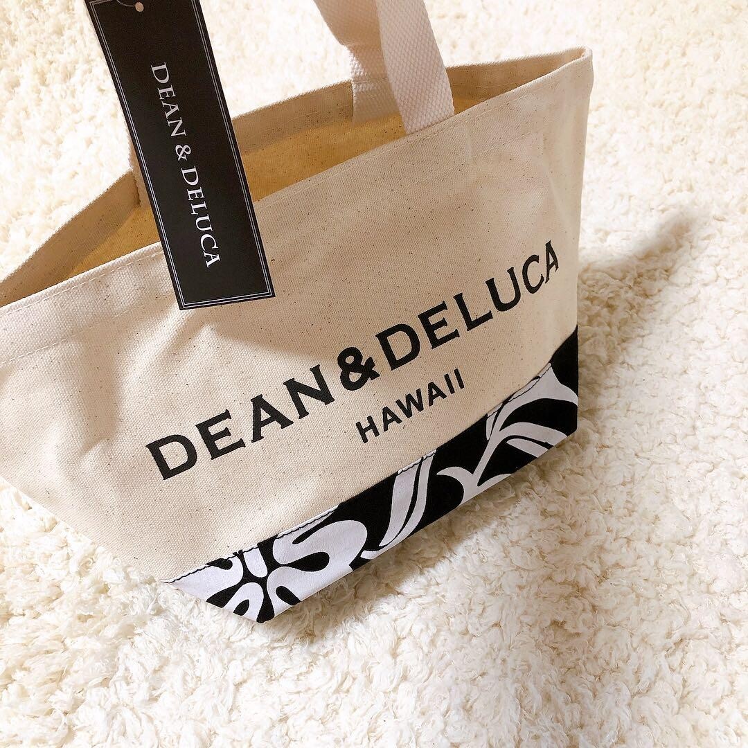 ハワイ限定 DEAN&DELCA HAWAII HIBISCUS SMALL TOTE HIBISCUS 3 WAY TOTE BAG - DEAN & DELUCA HAWAII