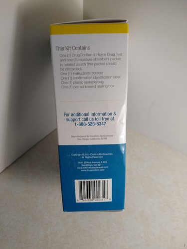 Lot of 4 Drug Confirm Instant Drug Test 4 Illicit Drugs - Picture 5 of 10