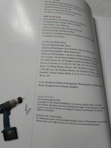 Sunset Converting Garage, Attics & Basements Jeff Beneke (2001,TPK) HC5 - Imagen 2 de 4