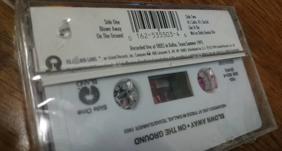 TRIPPING DAISY - LIVE GET IT ON CASSETTE TAPE NEW SEALED (1994 ISLAND RECORDS) - Image 3 of 3