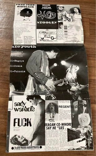 SONIC YOUTH NYC Ghosts & Flowers Japan Tour 2001 Booklet - Picture 3 of 3