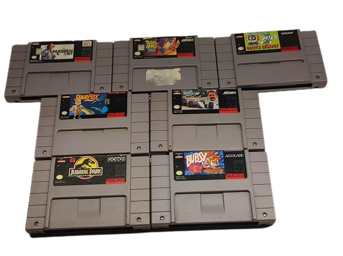 Super nintendo 2024 game prices