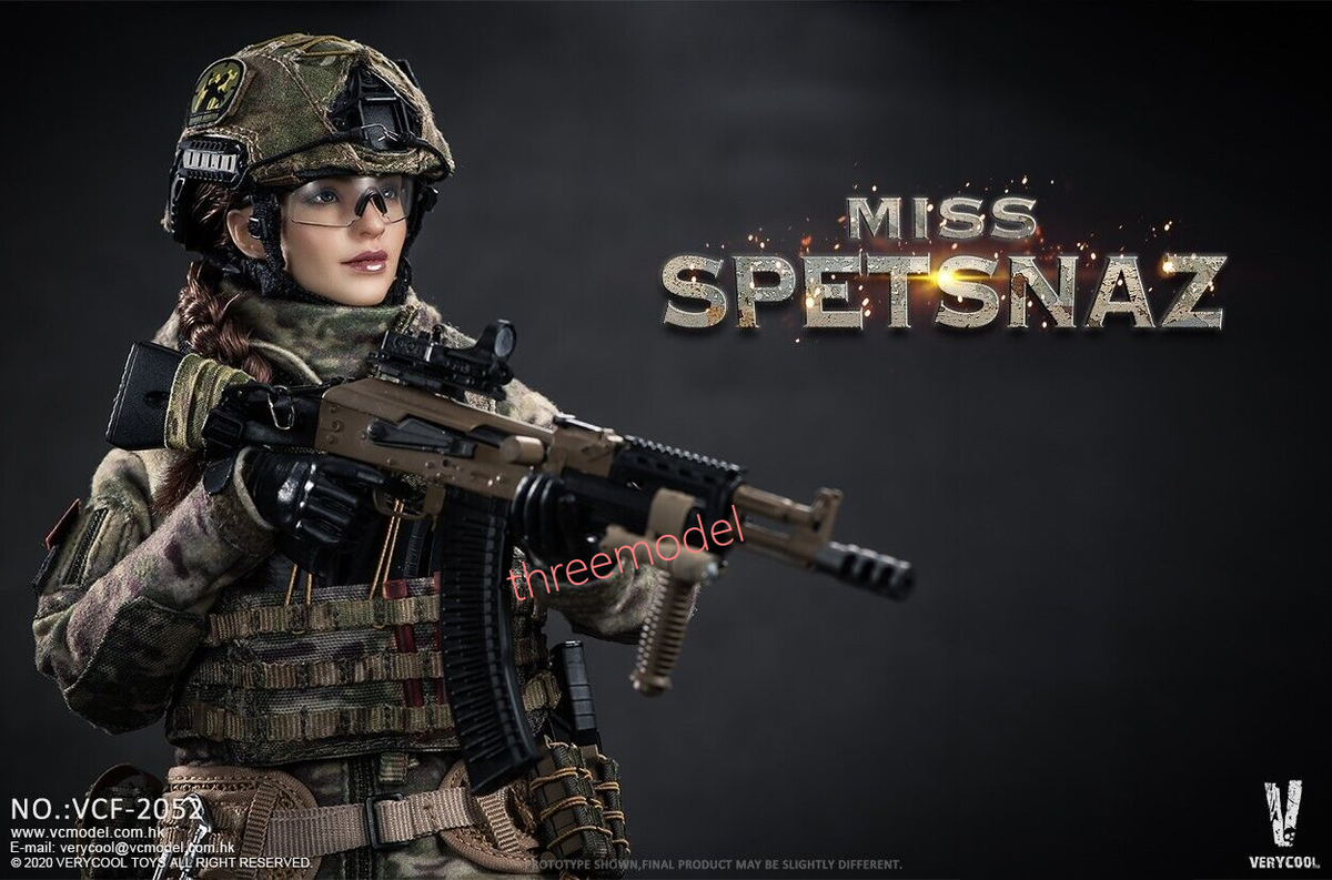 Verycool VCF-2052 1/6 Miss SPETSNAZ Russian Female Soldier Action