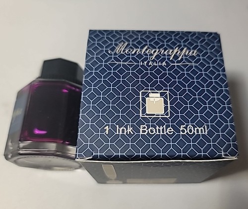 Montegrappa Fuchsia Fountain Pen Ink 50ml New In Box! - Picture 8 of 8