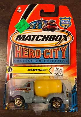 Matchbox Mixopotamus #018 MBX ‘04 Hero City Gray VHTF!
