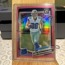 ⚡2023 Donruss Optic - Rated Rookie Pink Prizm #227 Luke Schoonmaker (RC)⚡