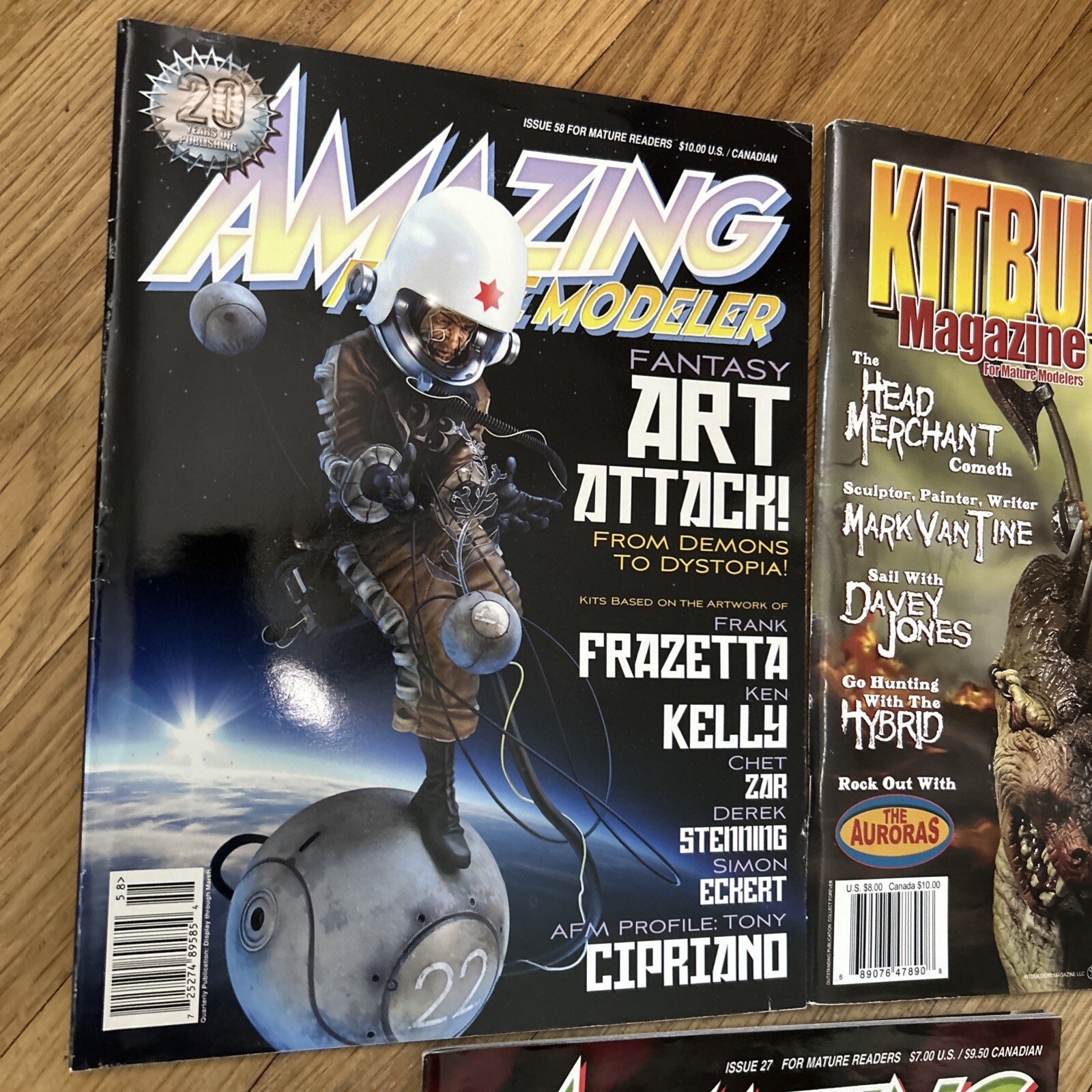 Amazing Modeler Amazing Figure Modeler & Kitbuilders Magazine Lot Of 3 | eBay