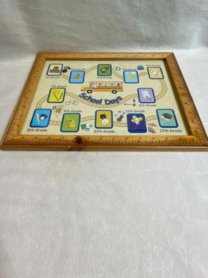 Marco Memory Lane Niños Días Escolares (para Grados 1 - 12) - Insertos: 1 1/2 x 2 Foto 4 de 4