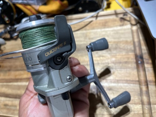 Shimano Spirex 4000 FD Spinning Reel 4000FD Quickfire, Front Drag - Picture 9 of 14