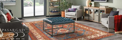 Blue Super fine Kazak rug 9' x 12'2" - Picture 4 of 4