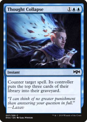 4x Thought Collapse - NM - Ravnica Allegiance - SPARROW MAGIC