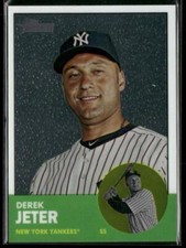 2012 Topps Heritage #HP33 Derek Jeter Chrome #/1963