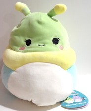 8" Squishmallows Flipamallows Plush Rutabaga  Bibiana Caterpillar Butterfly