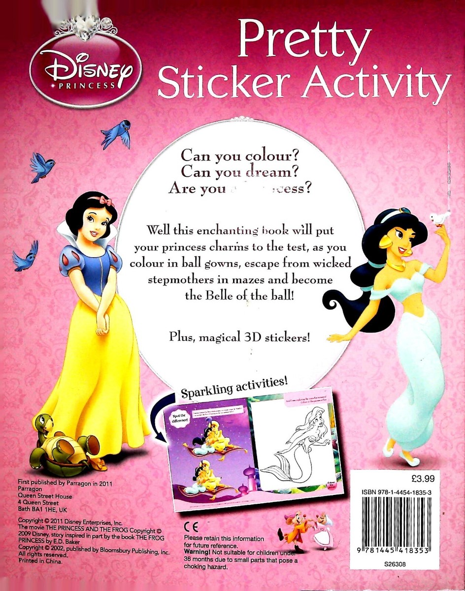 Disney Princess Sticker Book Disney Wish Ultimate Sticker Book