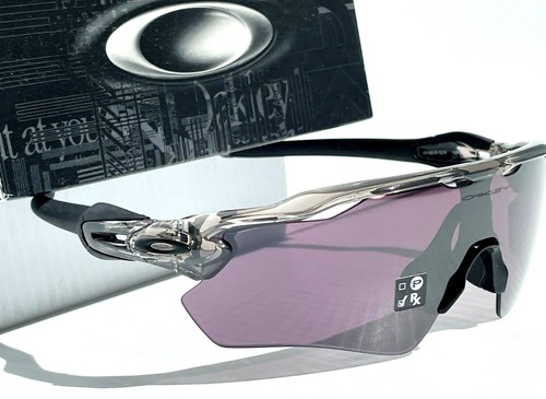 NEW Oakley RADAR EV PATH Grey smoke ink PRIZM ROAD Black Lens Sunglass 9208-82 - Picture 10 of 12
