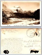 postcard - Sun Mountain from Logan Pass No 881, Glacier Natl Park,  Montana, US