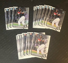 (19) BENYAMIN BAILEY 2022 BOWMAN ROOKIE LOT (3 MOJO 7 CHROME 9 DRAFT) WHITE SOX