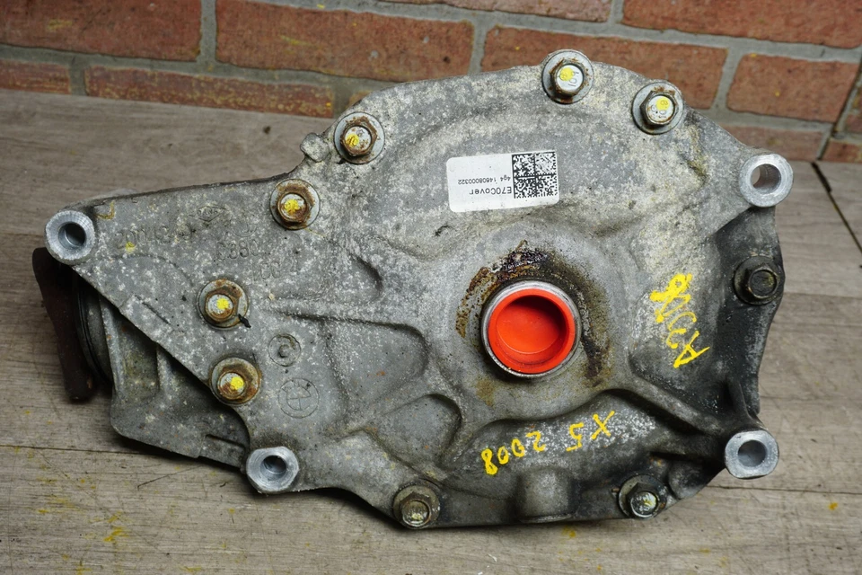 BMW X5 E70 2007-2010 3,0 L L6 gasolina AWD eje delantero diferencial portador 100 k OEM Foto 2 de 4