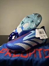WITH BAG**Adidas Predator Accuracy + FG - Marinerush Pack, Blue Royal. Size M11