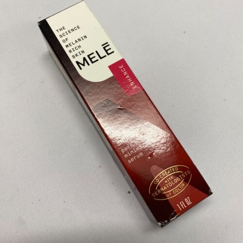 Neu MELE glatte Poren minimierendes Gesichtsserum für melaninreiche Haut - 1 fl. Oz.