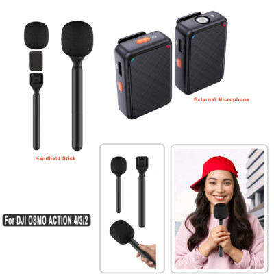 External Microphone for CameraFor DJI OSMO ACTION 4/3/2