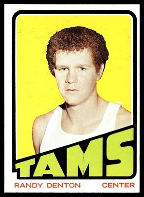 1972-73 Topps Basketball Card Randy Denton Memphis Tams #202 NM