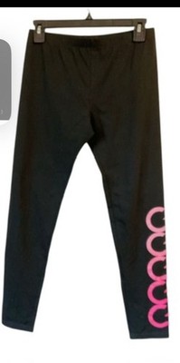 Calvin Klein Girls' Performance Stretch Legging 12-14 Black Ck,