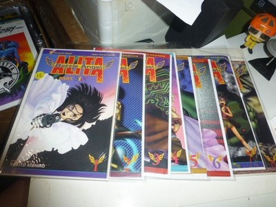 ALITA BATTLE ANGEL PART SIX 1-8 COMPLETE SET LOT SEE DESC 4 GRADESSHIPS SECURELY