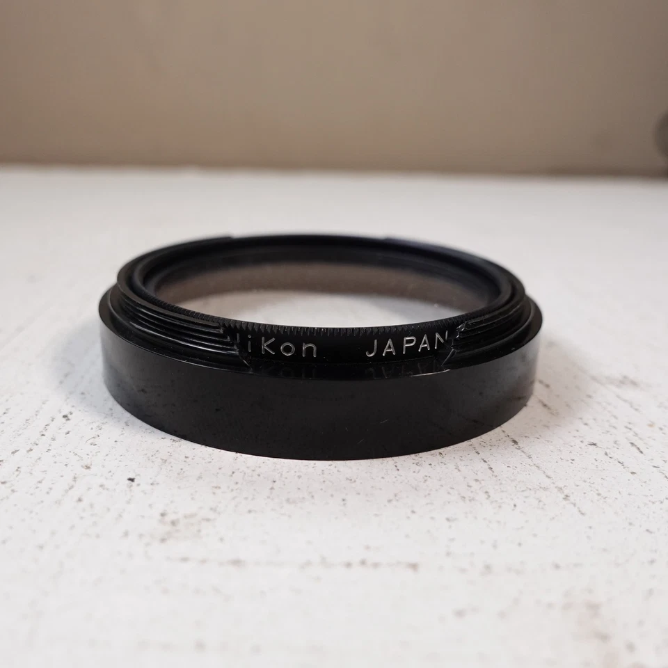 Vintage Nikon 58mm Hood and UV filter - Image 2 of 3