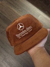 Mercedes-benz Corduroy Hat Us Touring Club Vintage Style Mercedes-benz Corduroy Hat Us Touring Club Vintage Style