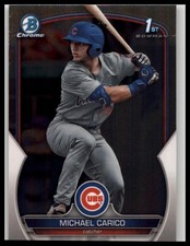 2023 Bowman Draft #BDC-170 Michael Carico Chrome