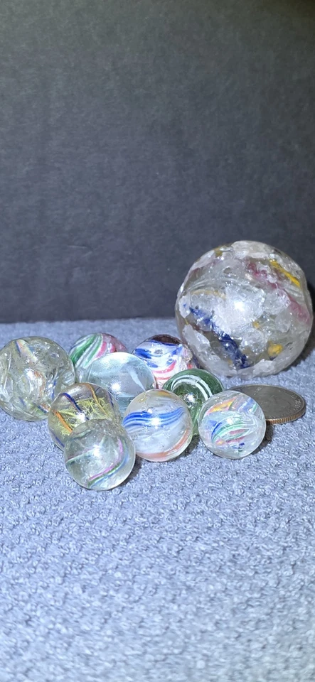 LOTE-685 REMOLINOS ALEMANES HERIDOS DE COLECCIÓN, CON BANDAS, 10 EN GRUPO UV TALLAS .63-.1.61 Foto 2 de 4