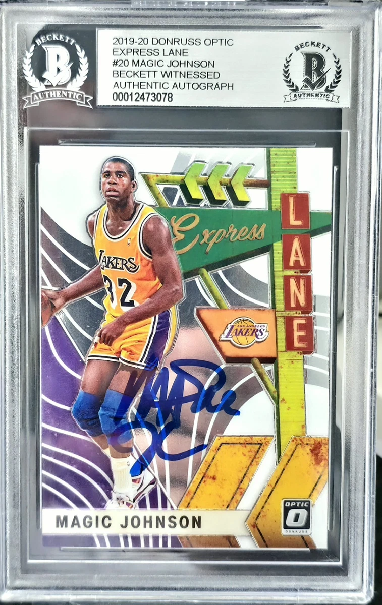 Donruss Magic Johnson Basketball Los Angeles Lakers Sports Trading