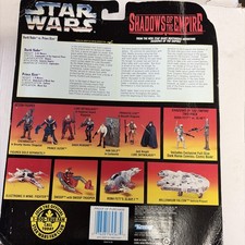 Star Wars Shadows of the Empire Prince Xizor vs Darth Vader Figures 1996 Kenner