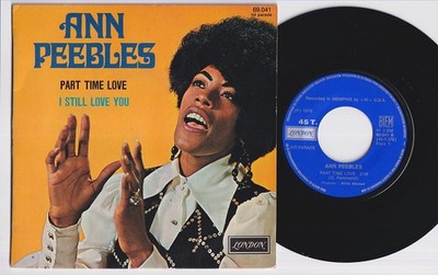 Ann PEEBLES * MEMPHIS HI! FUNK SOUL R&B * 1970 FRANCE 45 * Listen!