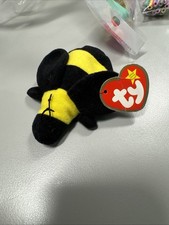 TY McDonalds Teenie Beanie Babies Baby Bumble the Bee 1999 With Tag