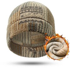 Outdoor Windproof Thermal Skull Cap Winter Warm Ski Fleece Beanie Hat Men Womem