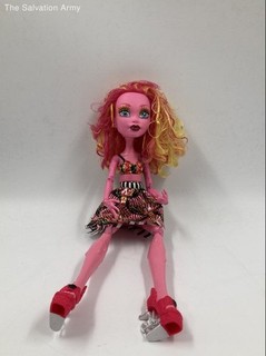 Mattel 2014 Monster High Gooliope Jellington Freak Du Chic 17" Tall Fashion Doll