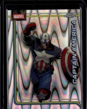 2026 Topps Chrome Marvel Comics Captain America #19 RayWave Refractor