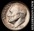 1959 Roosevelt Dime- Silver- Choice Gem Brilliant Uncirculated No Reserve #J18